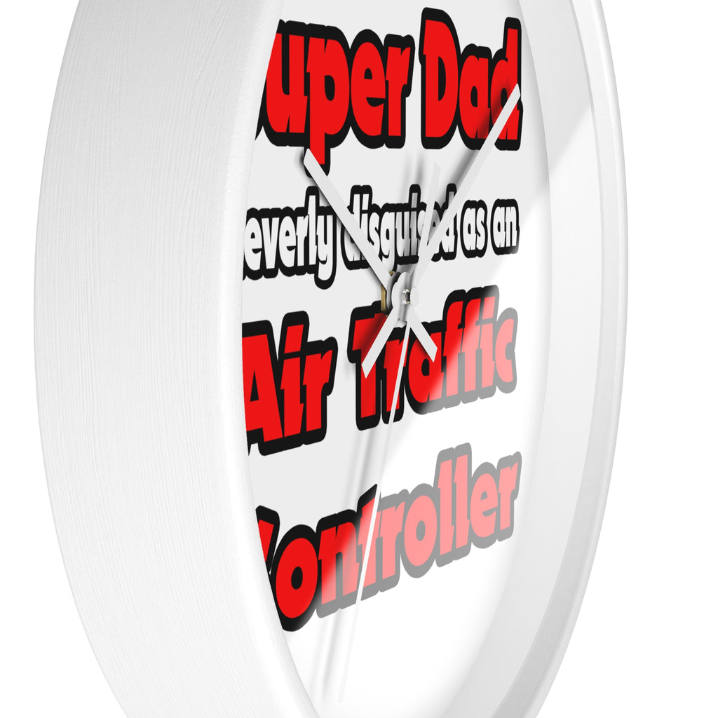Super Dad ... Air Traffic Controller - Wall Clock