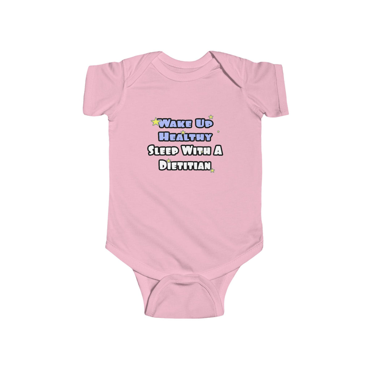 Wake Up Healthy...Sleep With a Dietitian - Infant Fine Jersey Bodysuit
