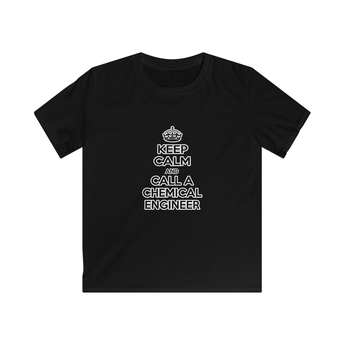 Keep Calm and Call a Chemical Engineer - Kids Softstyle Tee