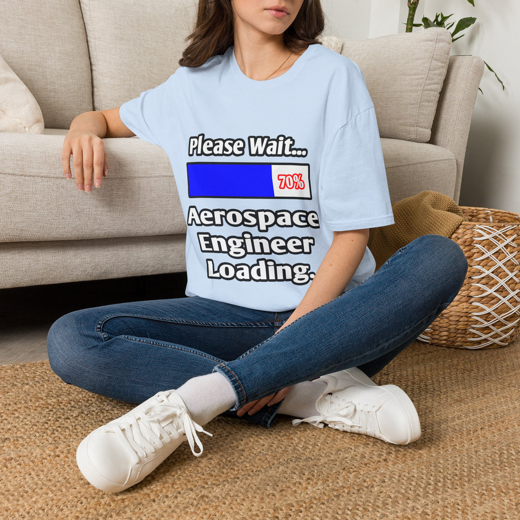Please Wait...Aerospace Engineer Loading - Unisex Softstyle T-Shirt