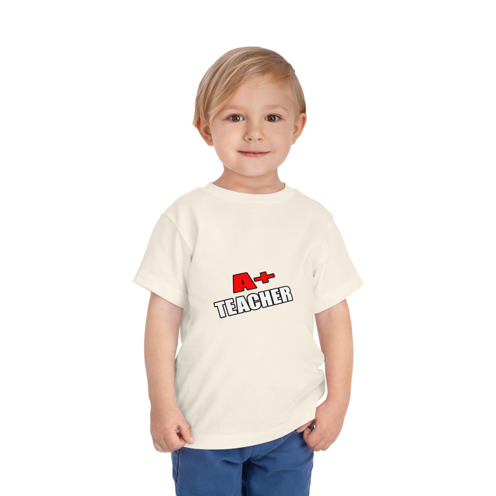 a plus teacher - Toddler Short Sleeve Tee