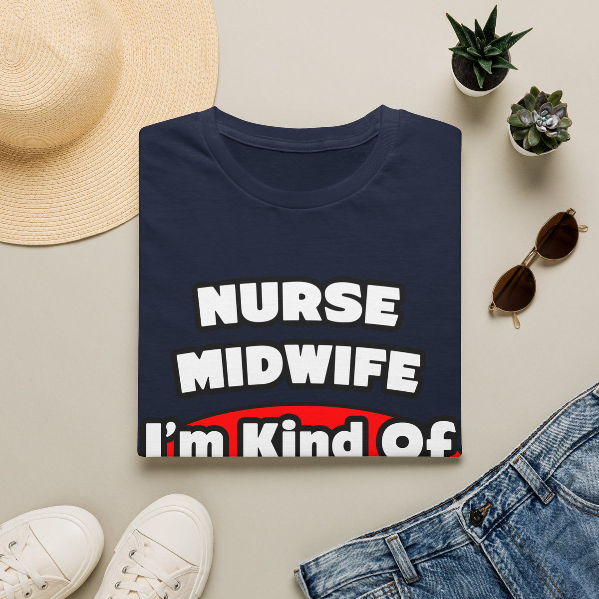 Nurse Midwife .. Big Deal - Unisex Softstyle T-Shirt