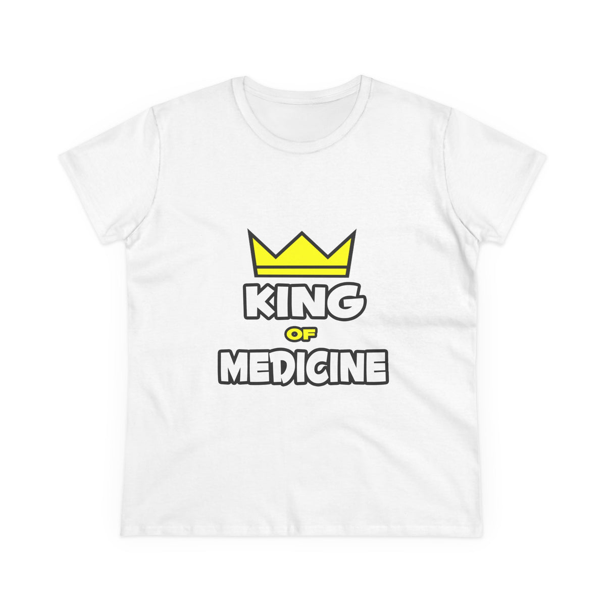 King of Medicine - Women's Midweight Cotton Tee