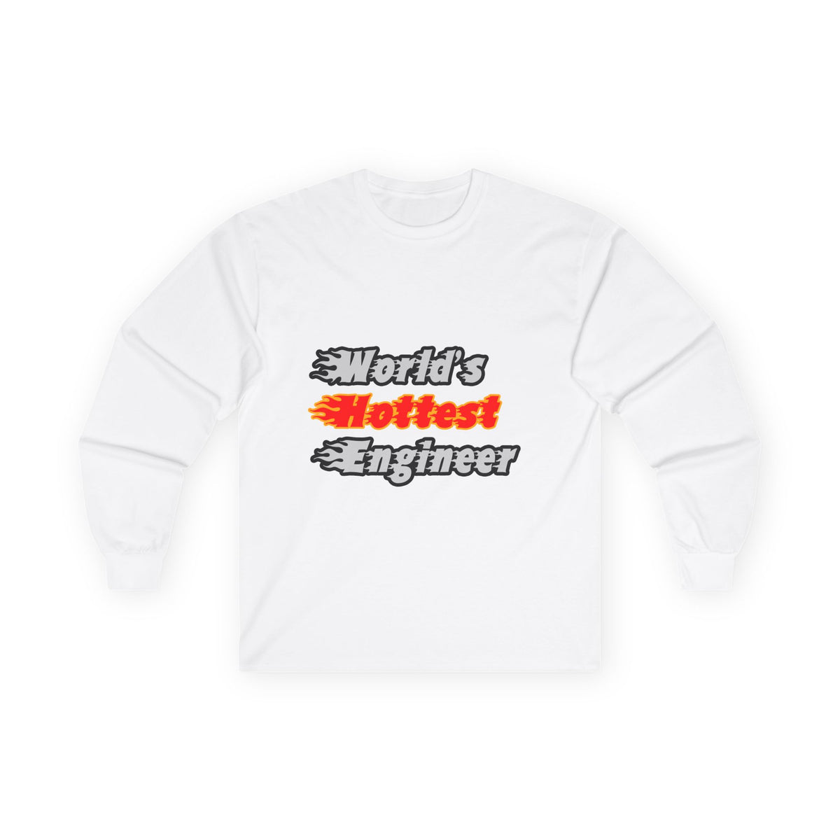 World's Hottest Engineer - Unisex Ultra Cotton Long Sleeve Tee