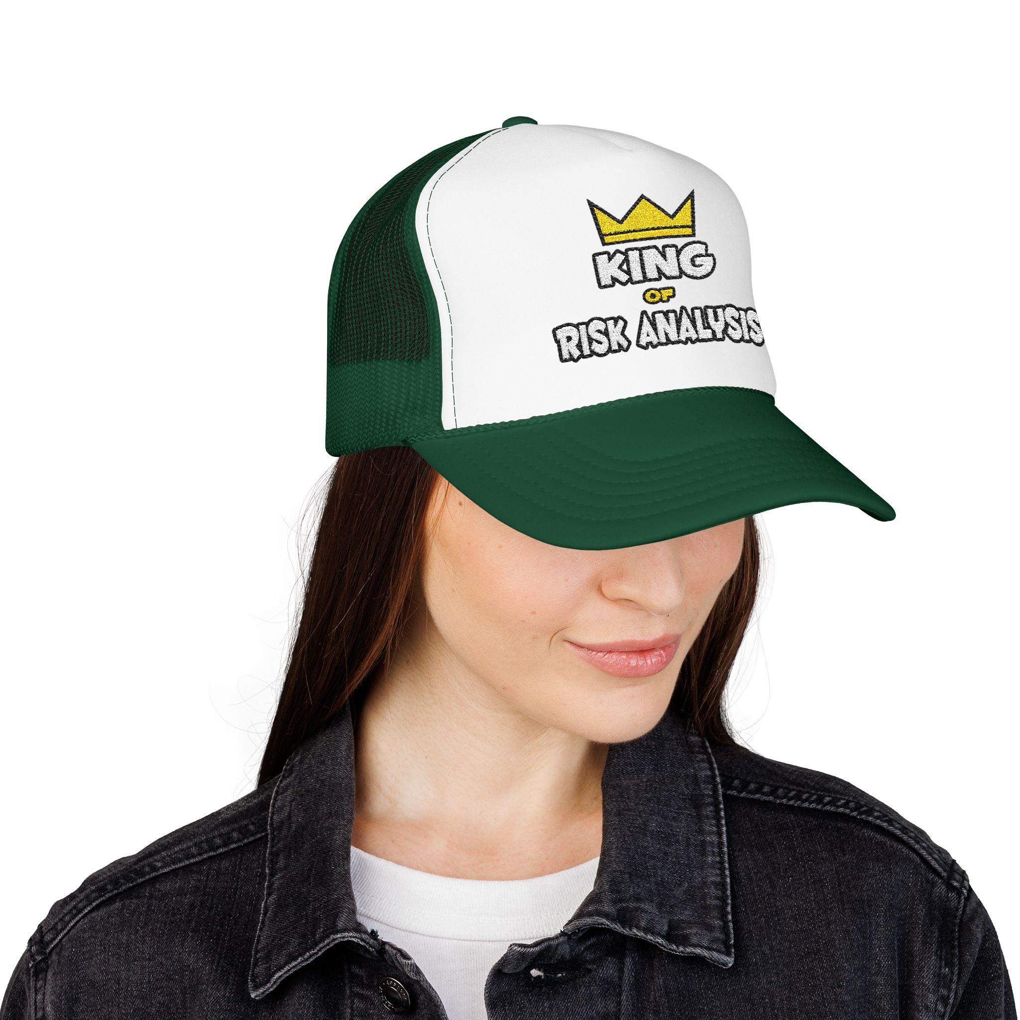 King of Risk Analysis - Foam Trucker Hat