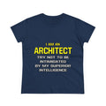 Architect...Superior Intelligence - Women's Midweight Cotton Tee