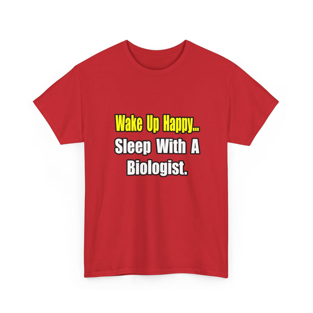 Sleep With Biologist - Unisex Heavy Cotton Tee