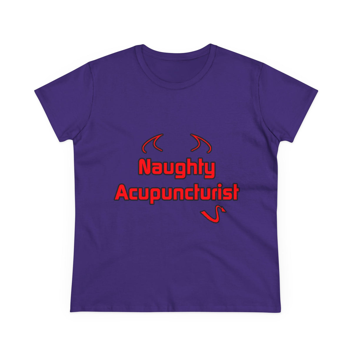 Naughty Acupuncturist - Women's Midweight Cotton Tee