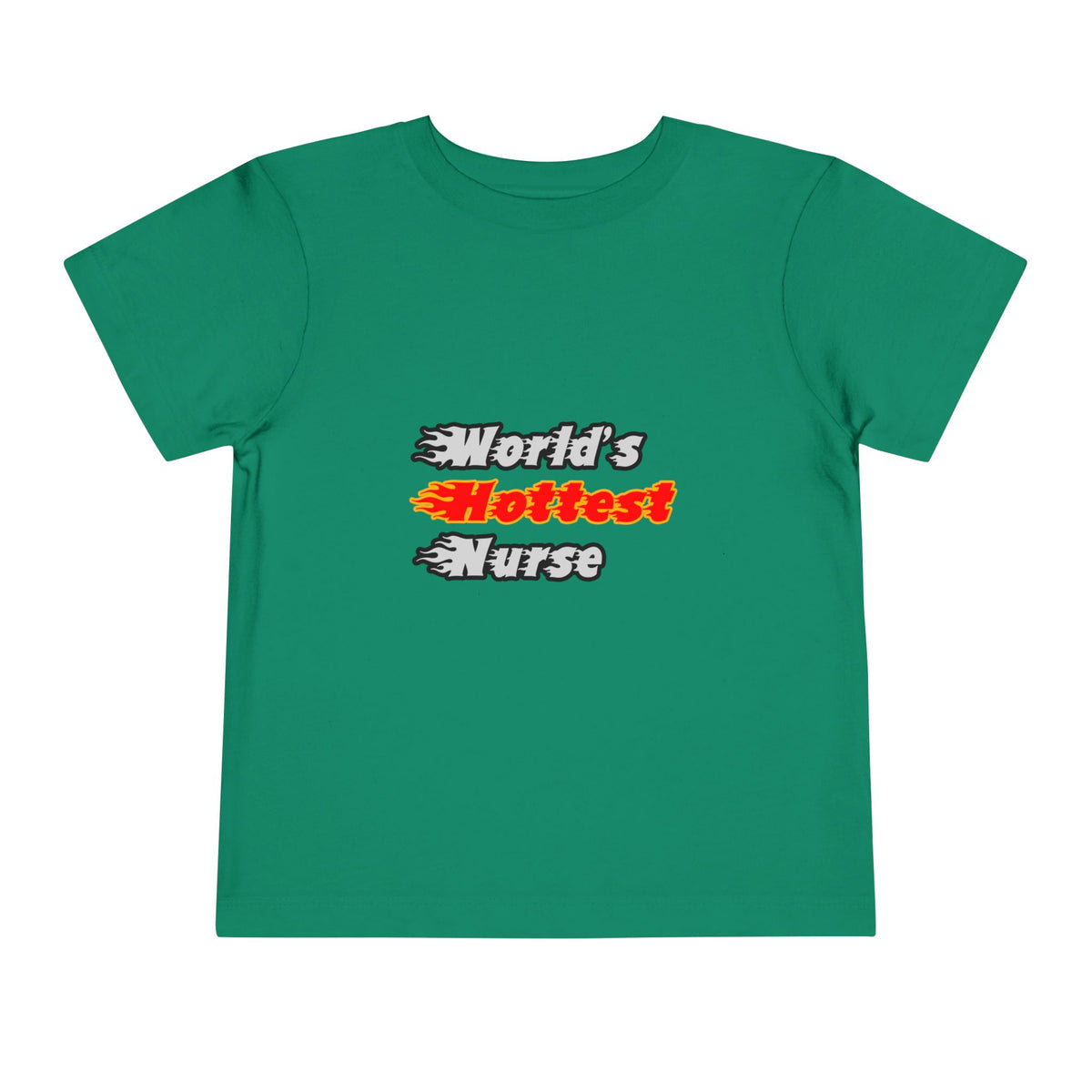 World's Hottest Nurse - Toddler Short Sleeve Tee
