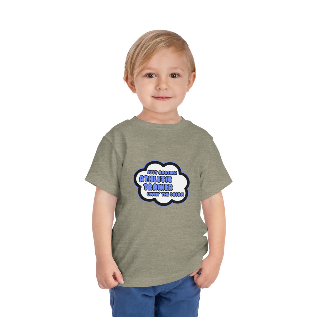 Athletic Trainer .. Livin' The Dream - Toddler Short Sleeve Tee