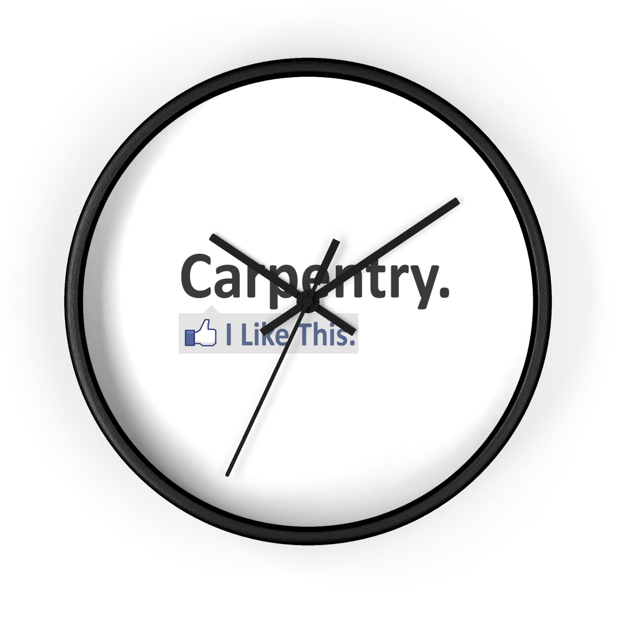 Carpentry...I Like This - Wall Clock