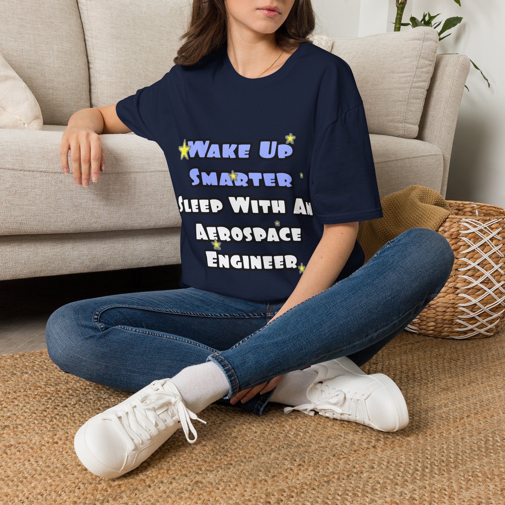 Smarter...Sleep With an Aerospace Engineer - Unisex Softstyle T-Shirt