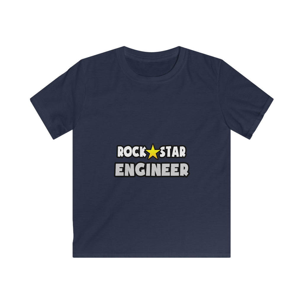 Rock Star Engineer (2) - Kids Softstyle Tee