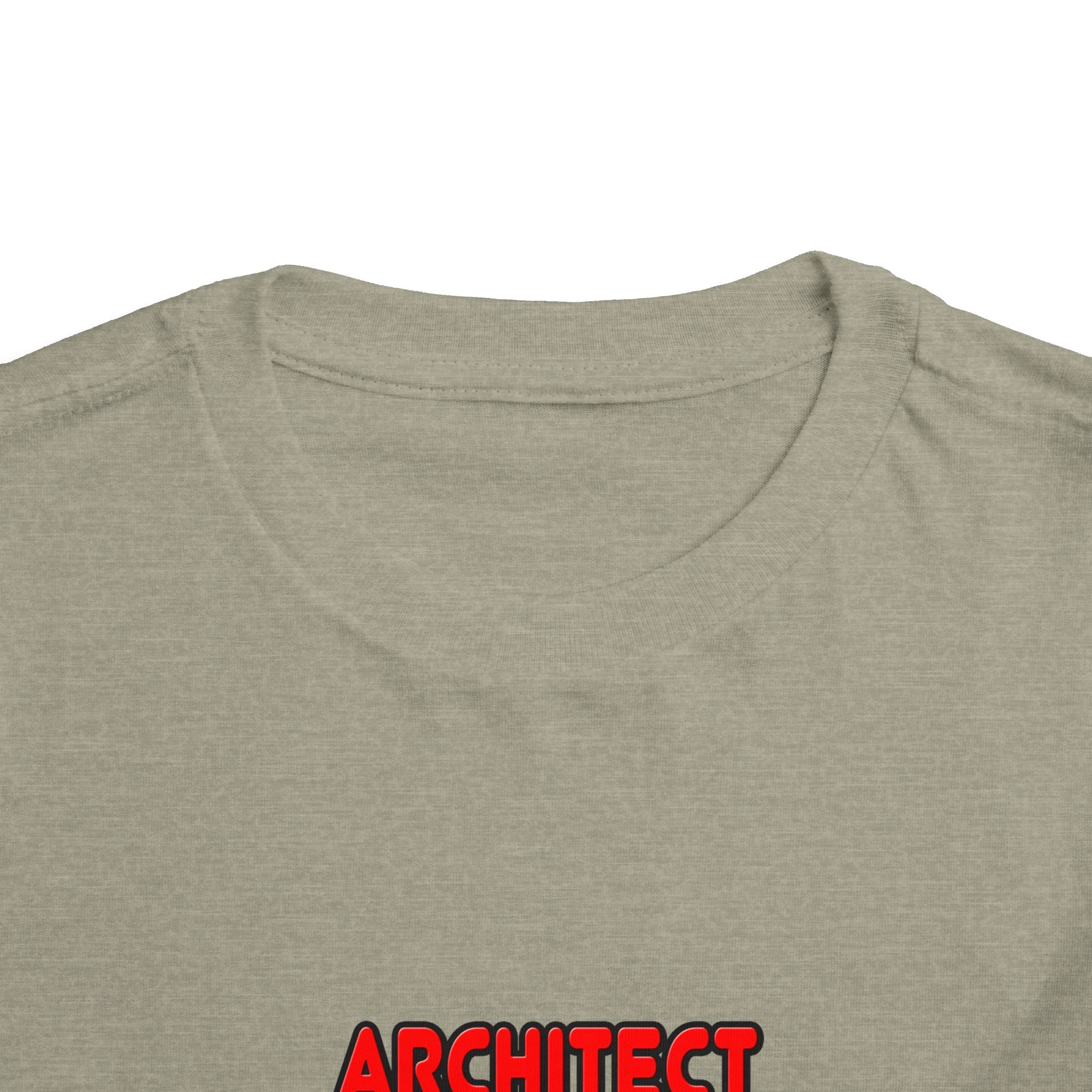 Rainbow Architect - Toddler Short Sleeve Tee