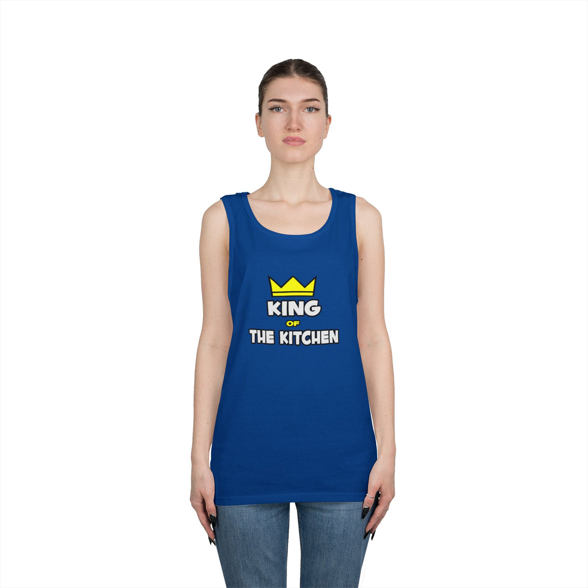King of the Kitchen - Unisex Heavy Cotton Tank Top