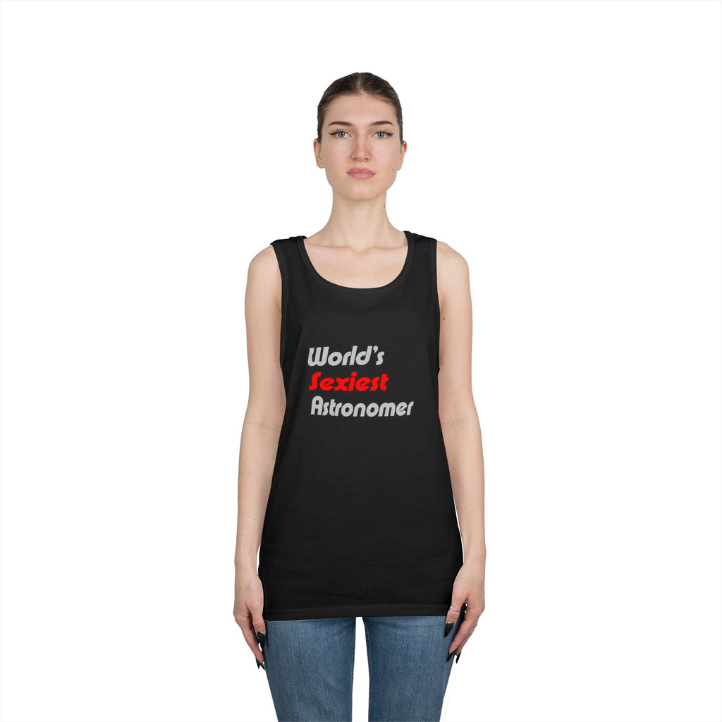 World's Sexiest Astronomer - Unisex Heavy Cotton Tank Top