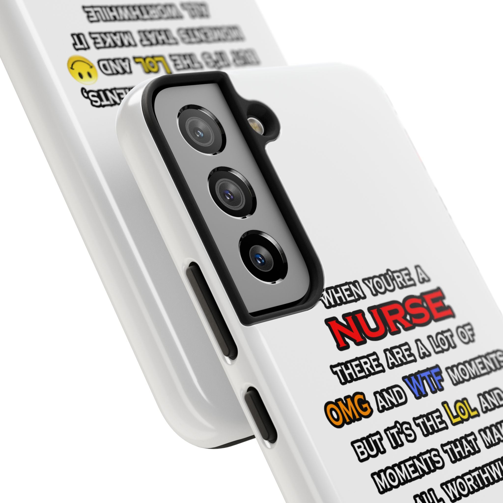 Nurse ... OMG WTF LOL - Tough Phone Cases