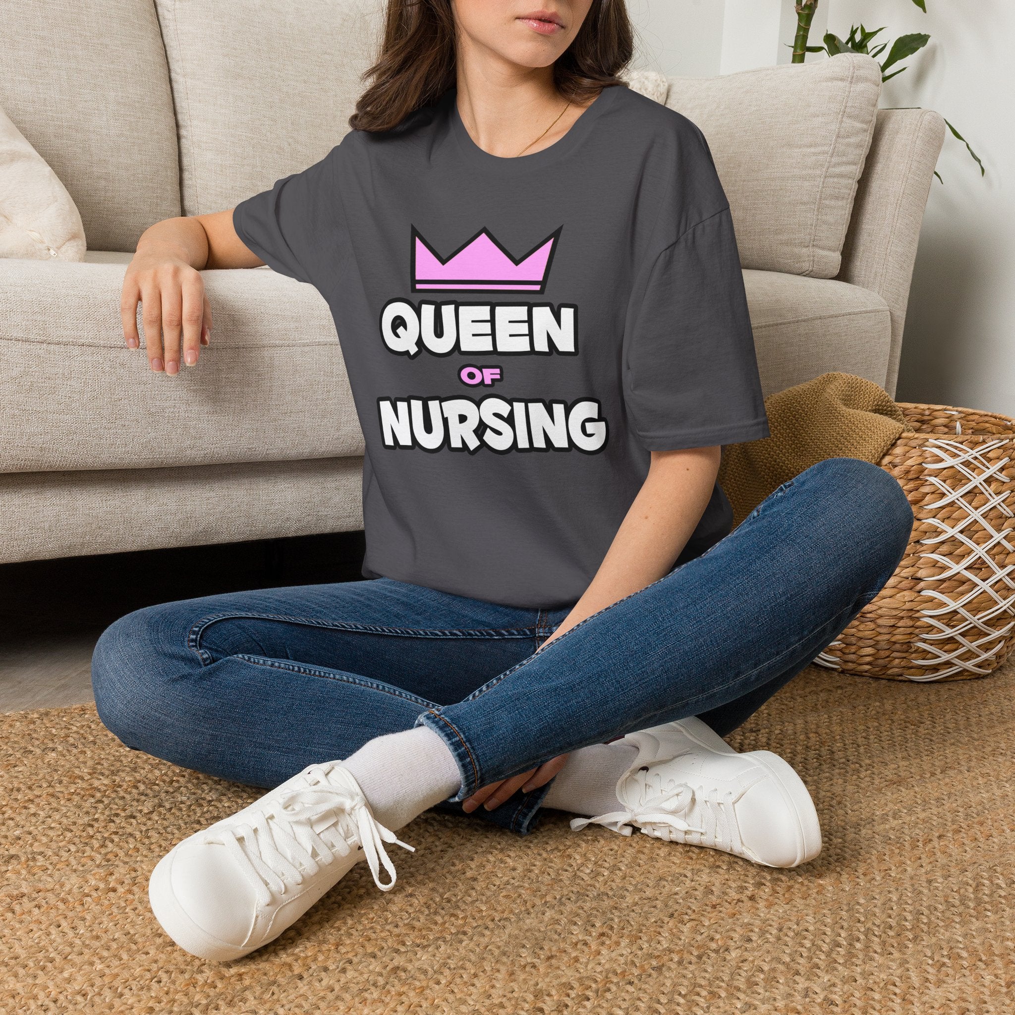 Queen of Nursing - Unisex Softstyle T-Shirt