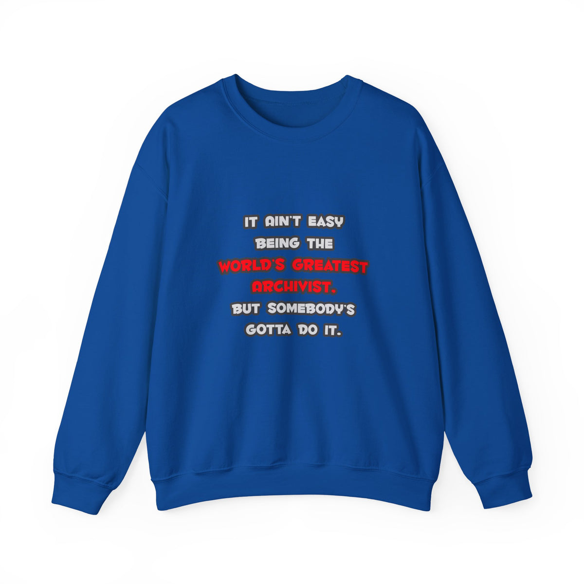 World's Greatest Archivist Joke - Unisex Heavy Blend™ Crewneck Sweatshirt