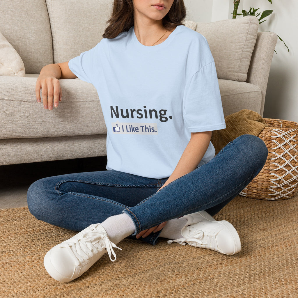 Nursing...I Like This - Unisex Softstyle T-Shirt