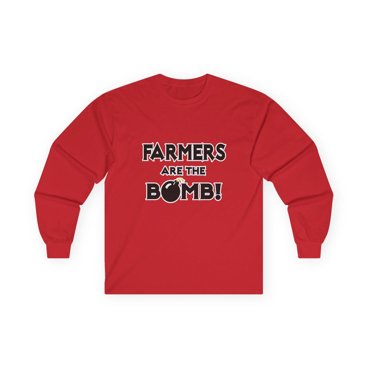 Farmers Are The Bomb! - Unisex Ultra Cotton Long Sleeve Tee