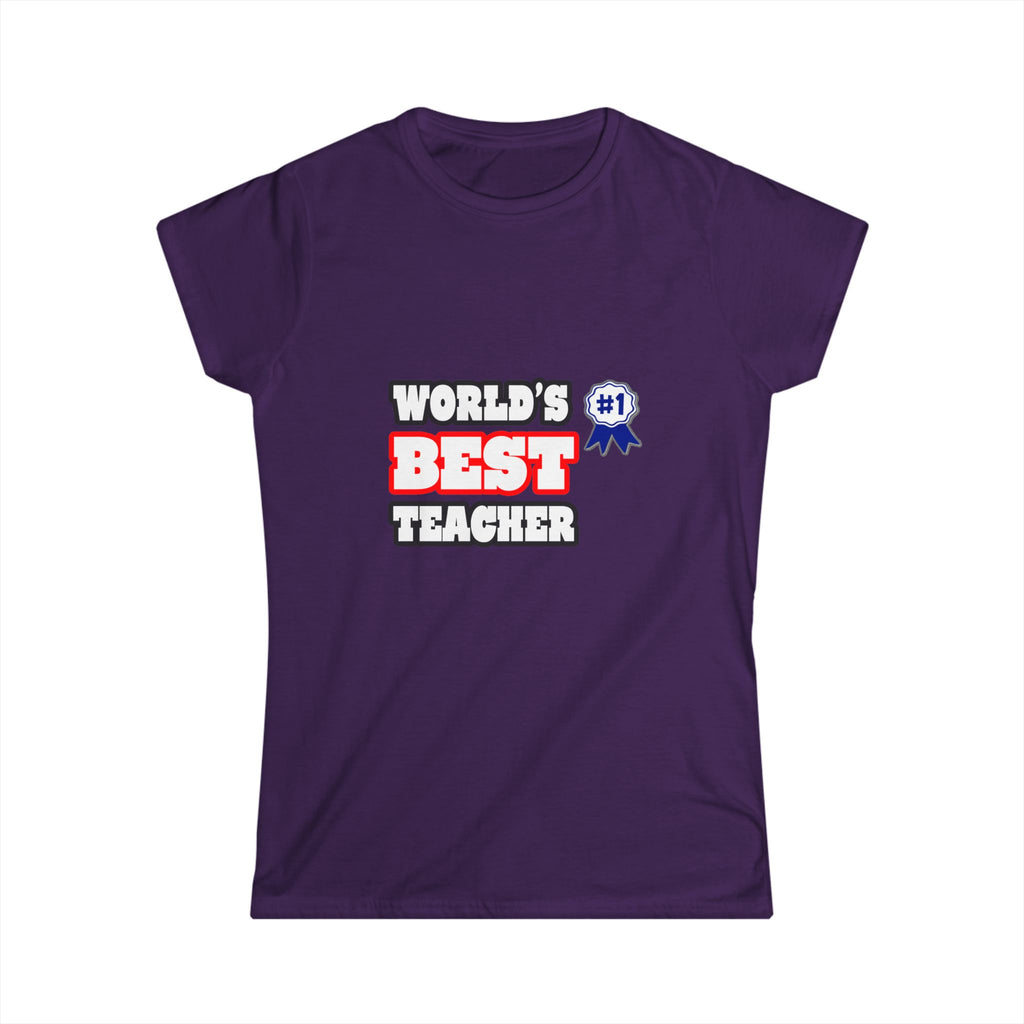 World's Best Teacher - Women's Softstyle Tee