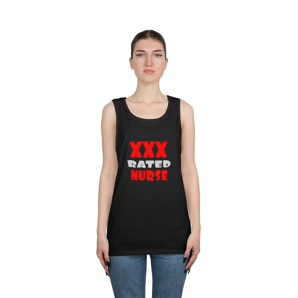 XXX Rated Nurse - Unisex Heavy Cotton Tank Top