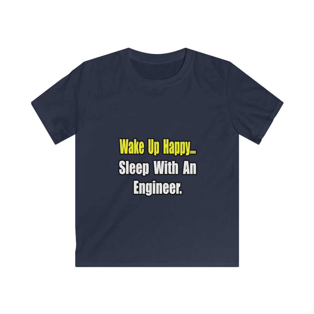Sleep With Engineer - Kids Softstyle Tee
