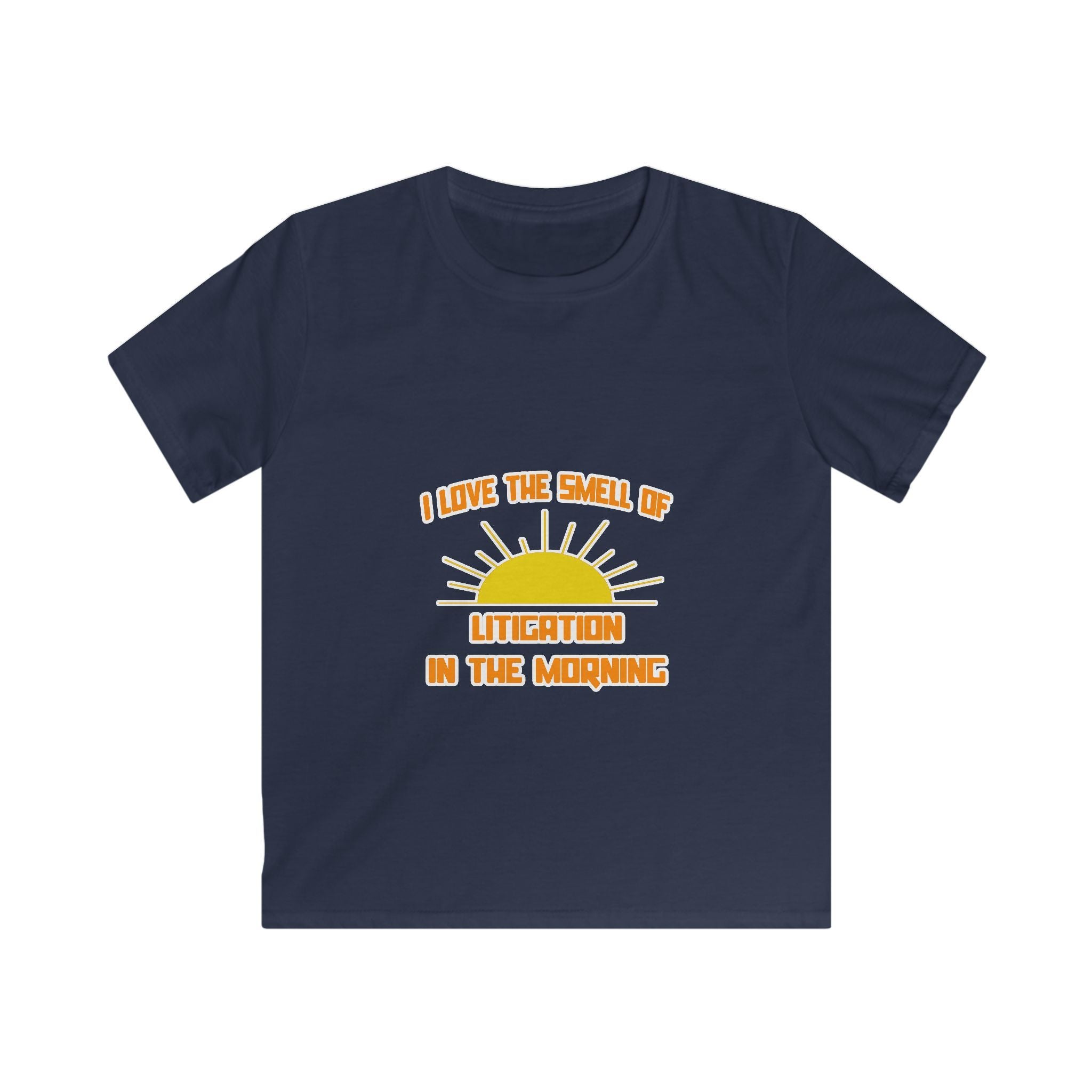 Smell of Litigation in the Morning - Kids Softstyle Tee