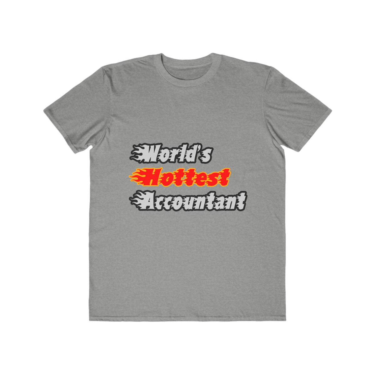 World's Hottest Accountant - Men's Lightweight Fashion Tee