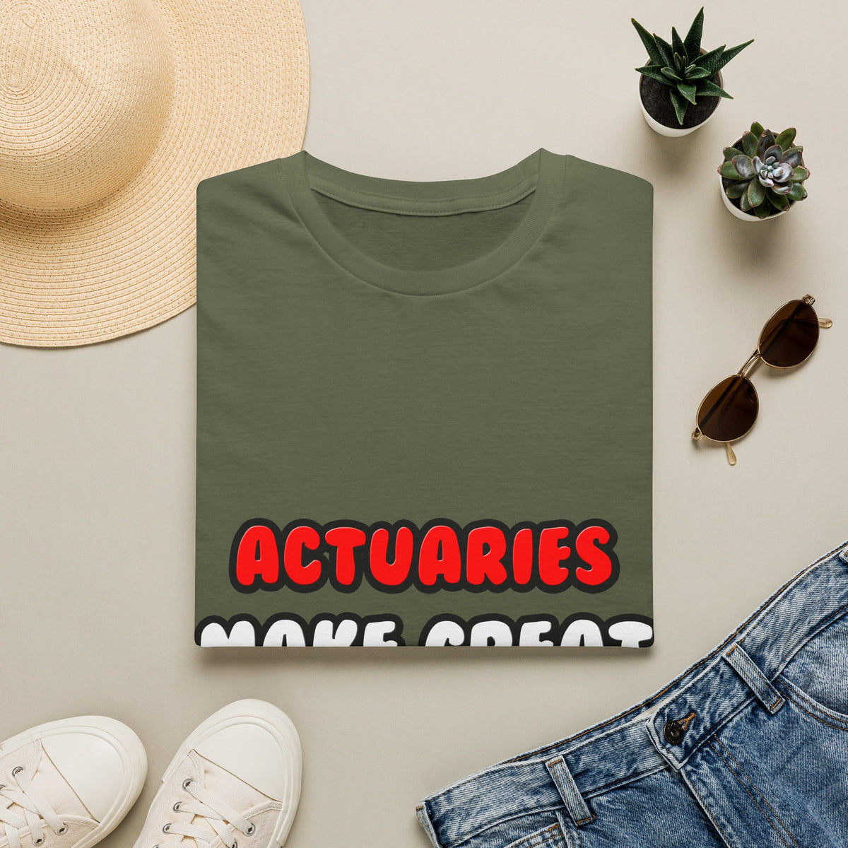 Actuaries Make Great Lovers   Copy - Unisex Softstyle T-Shirt