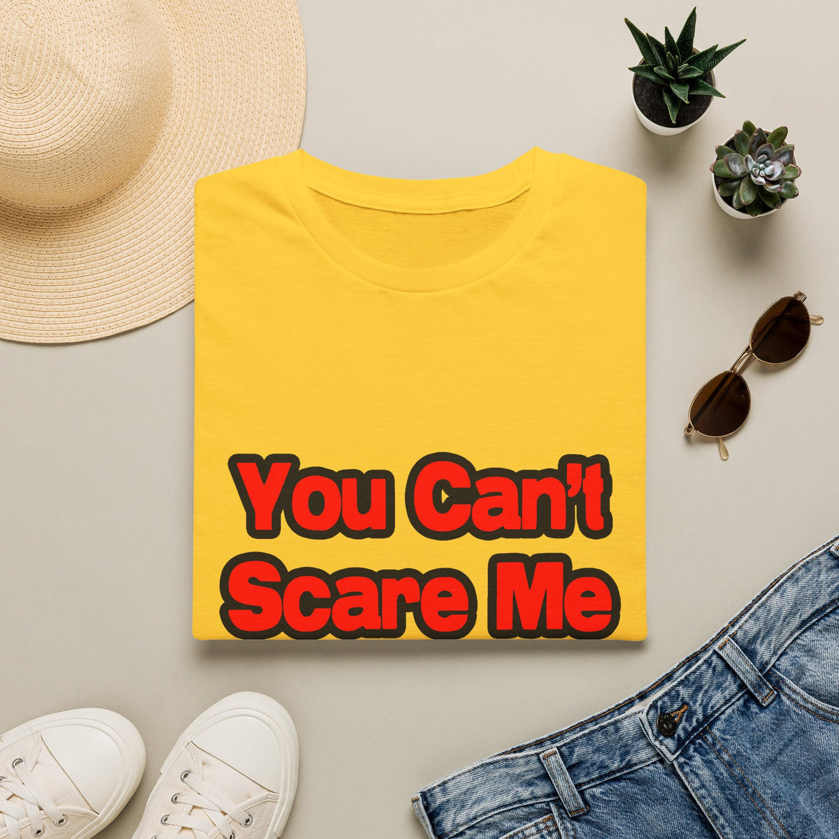 You Can't Scare Me...Nurse - Unisex Softstyle T-Shirt