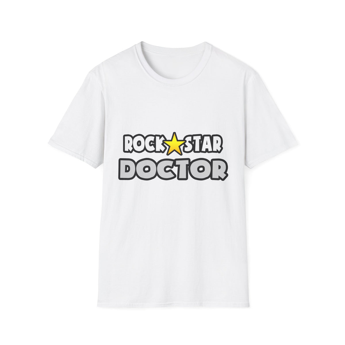 Rock Star Doctor (2) - Unisex Softstyle T-Shirt