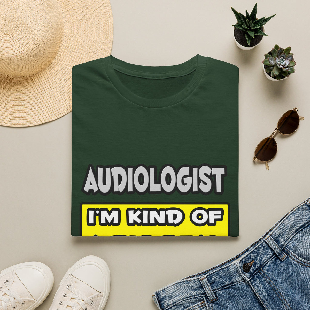 Audiologist .. I'm Kind of a Big Deal - Unisex Softstyle T-Shirt