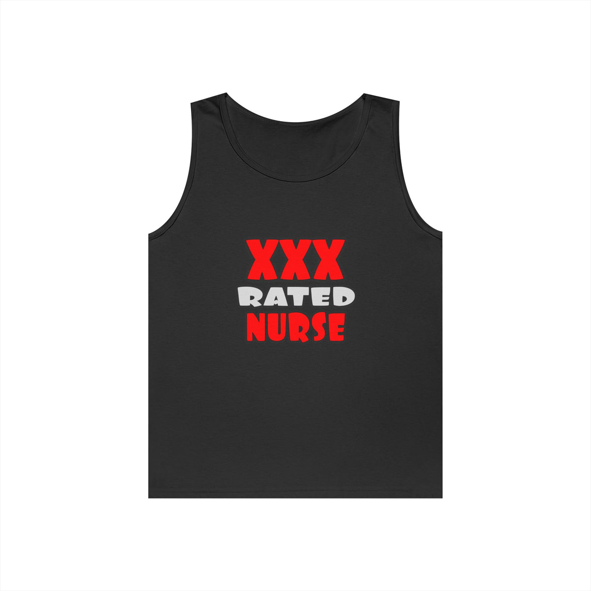 XXX Rated Nurse - Unisex Heavy Cotton Tank Top
