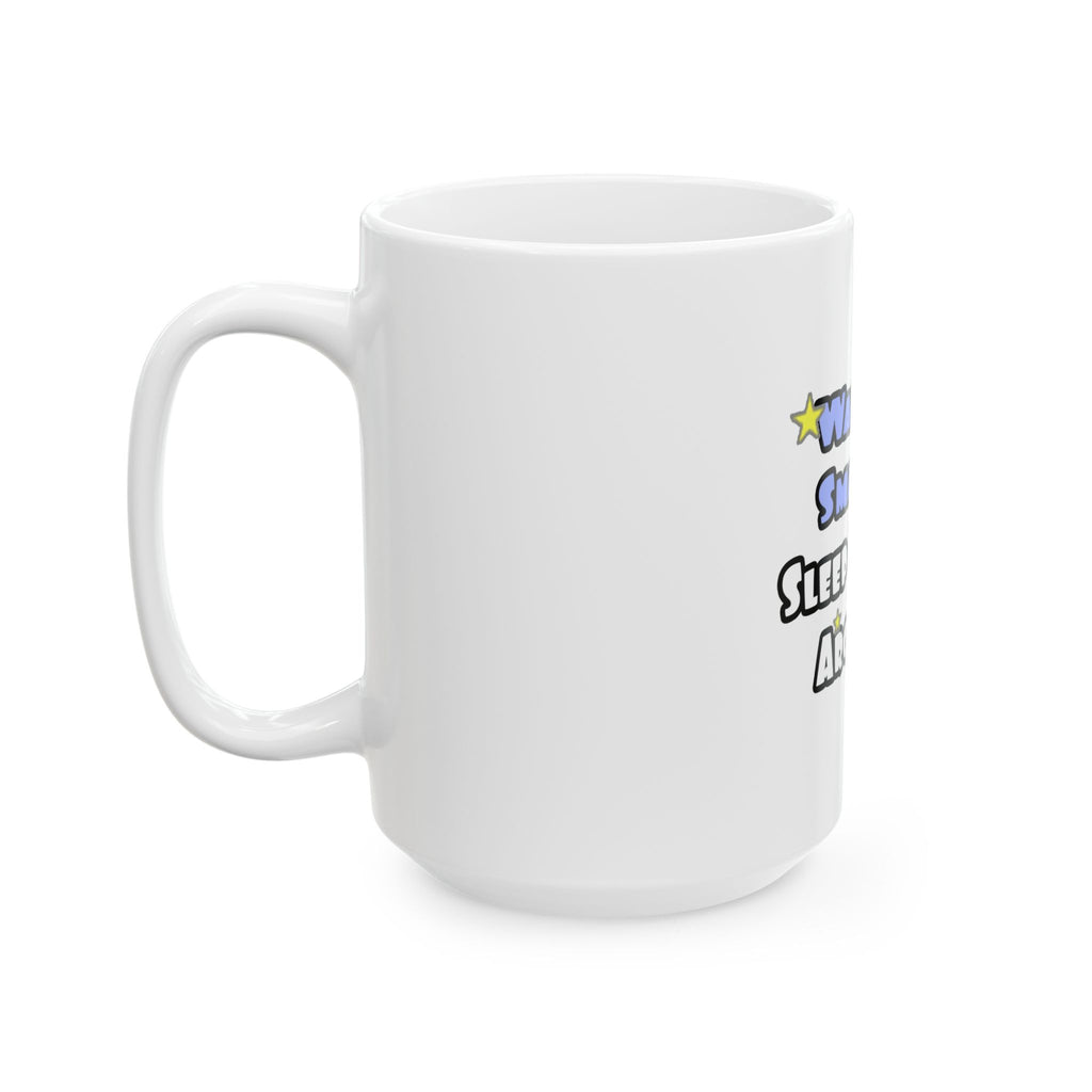 Wake Up Smarter...Sleep With an Architect - Ceramic Mug, (11oz, 15oz)