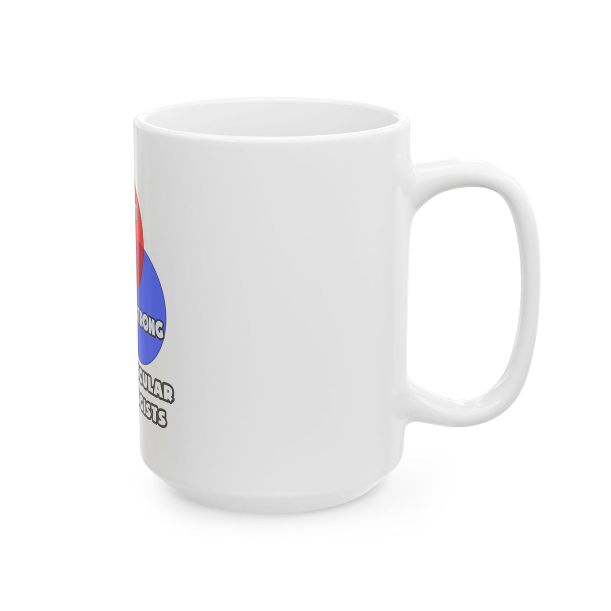 Venn Diagram .. Cardiovascular Technologists - Ceramic Mug, (11oz, 15oz)