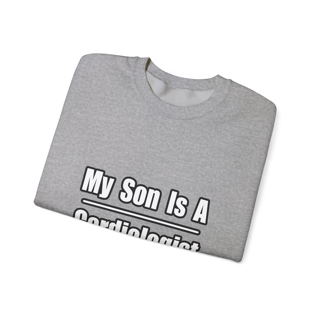 My Son Is A Cardiologist - Unisex Heavy Blend™ Crewneck Sweatshirt