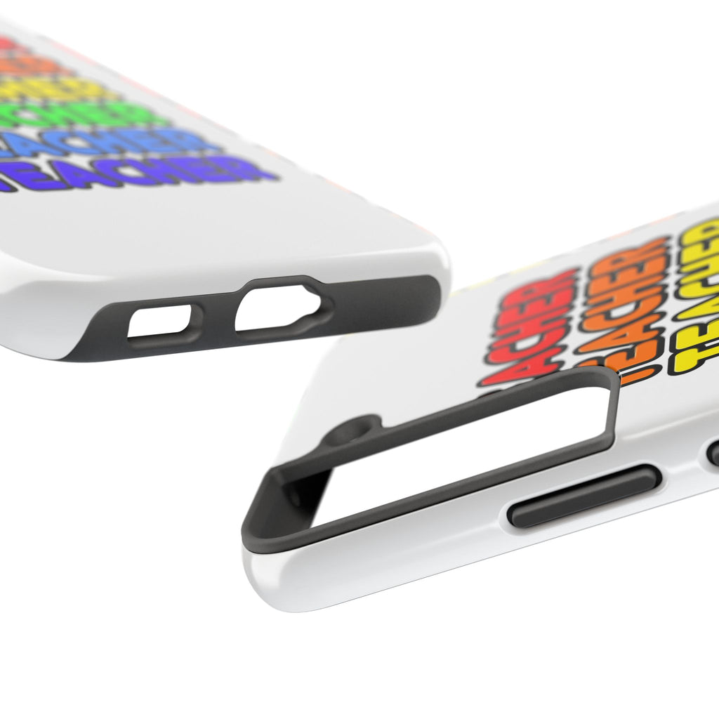 Rainbow Teacher - Tough Phone Cases