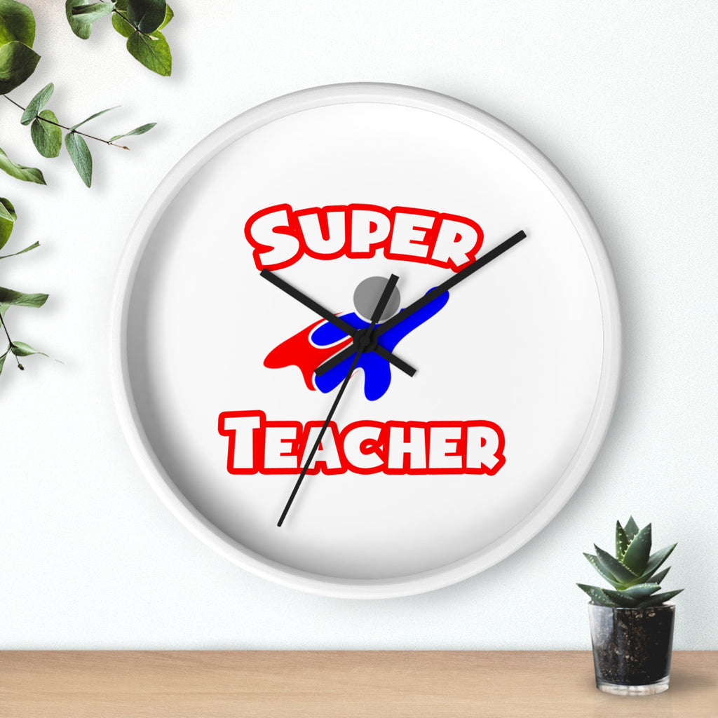 Super Teacher - Wall Clock