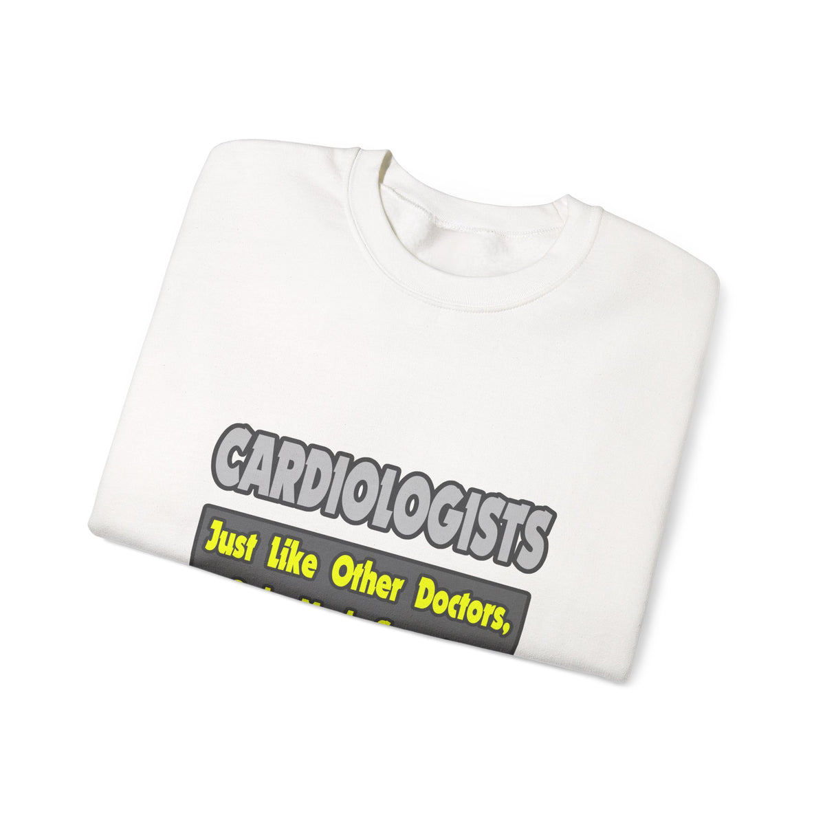 Cardiologists...Smarter - Unisex Heavy Blend™ Crewneck Sweatshirt