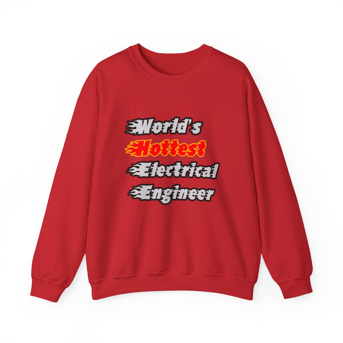 World's Hottest Electrical Engineer - Unisex Heavy Blend™ Crewneck Sweatshirt