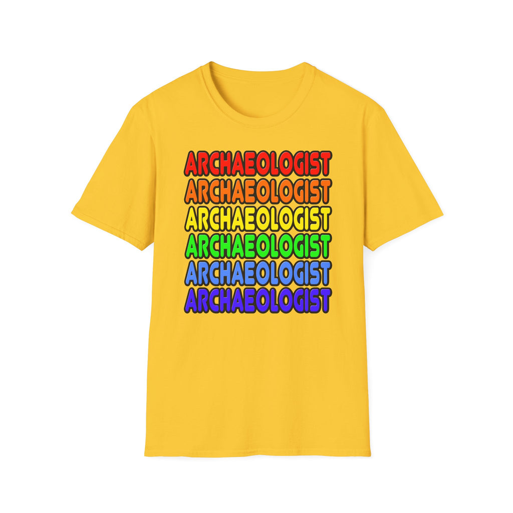 Rainbow Archaeologist - Unisex Softstyle T-Shirt