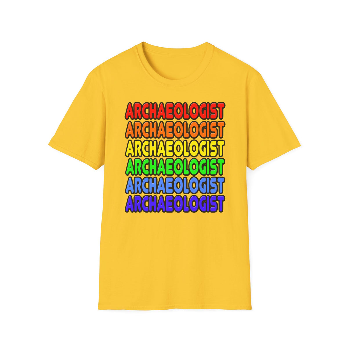 Rainbow Archaeologist - Unisex Softstyle T-Shirt