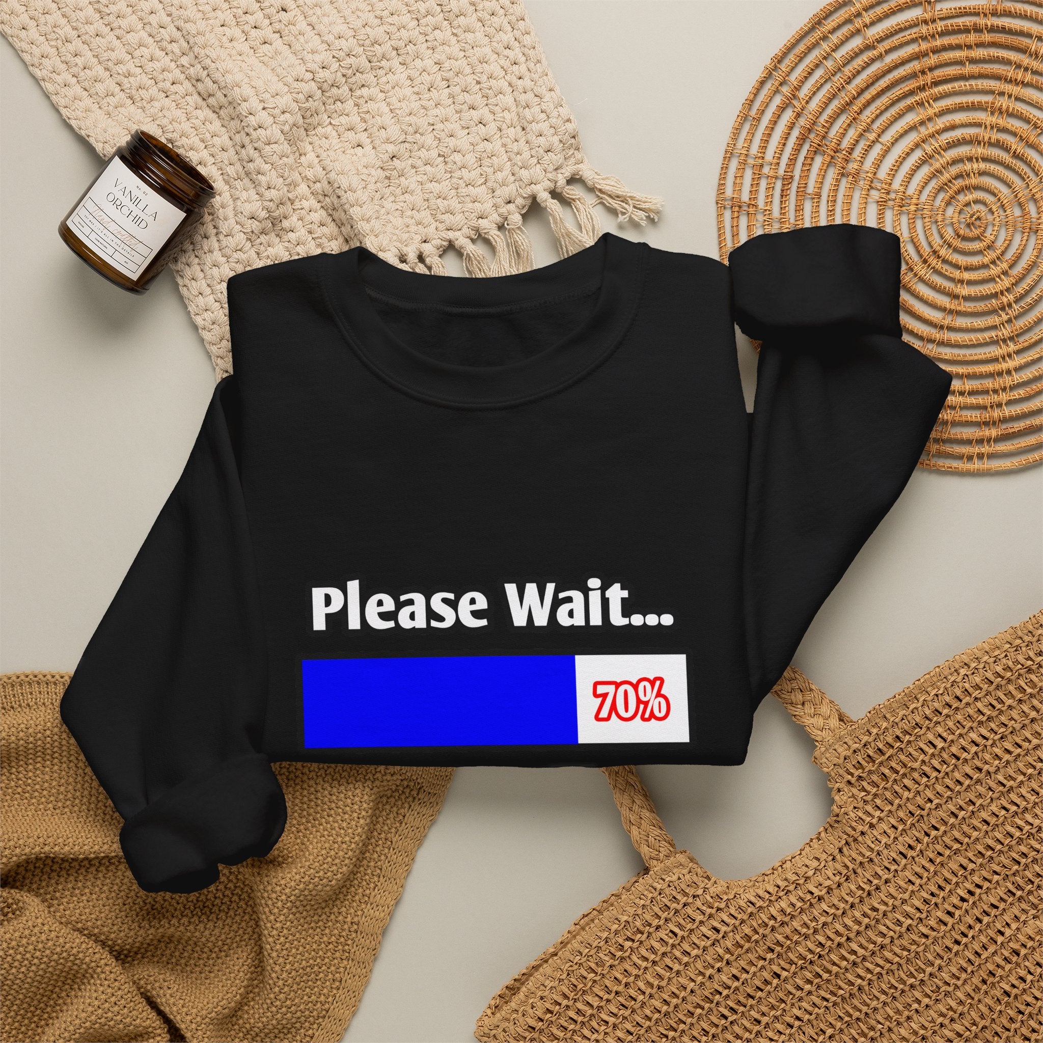 Please Wait...Aerospace Engineer Loading - Unisex Heavy Blend™ Crewneck Sweatshirt