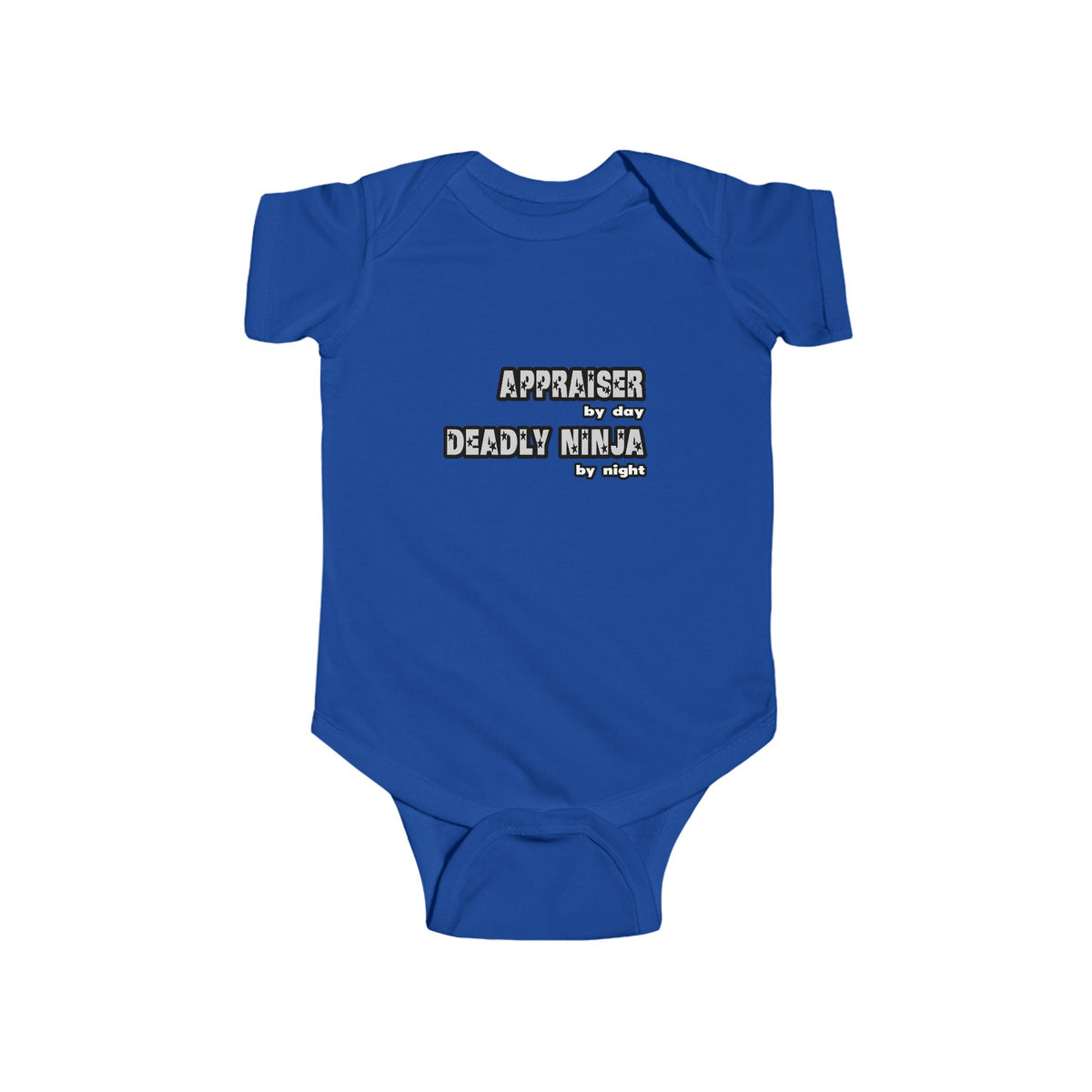 Appraiser By Day...Deadly Ninja By Night - Infant Fine Jersey Bodysuit
