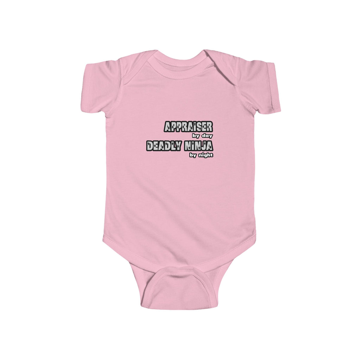 Appraiser By Day...Deadly Ninja By Night - Infant Fine Jersey Bodysuit