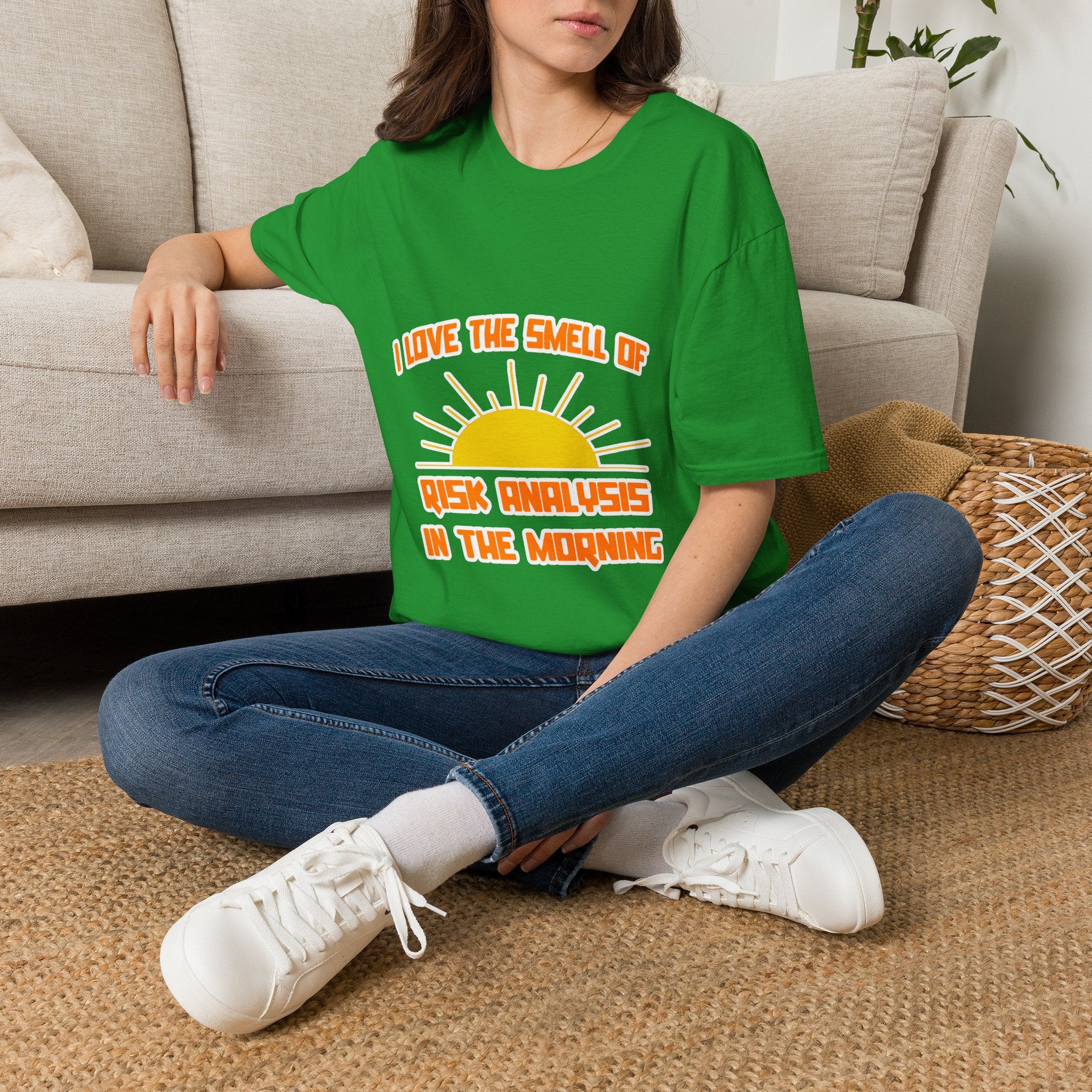 Smell of Risk Analysis in the Morning - Unisex Softstyle T-Shirt