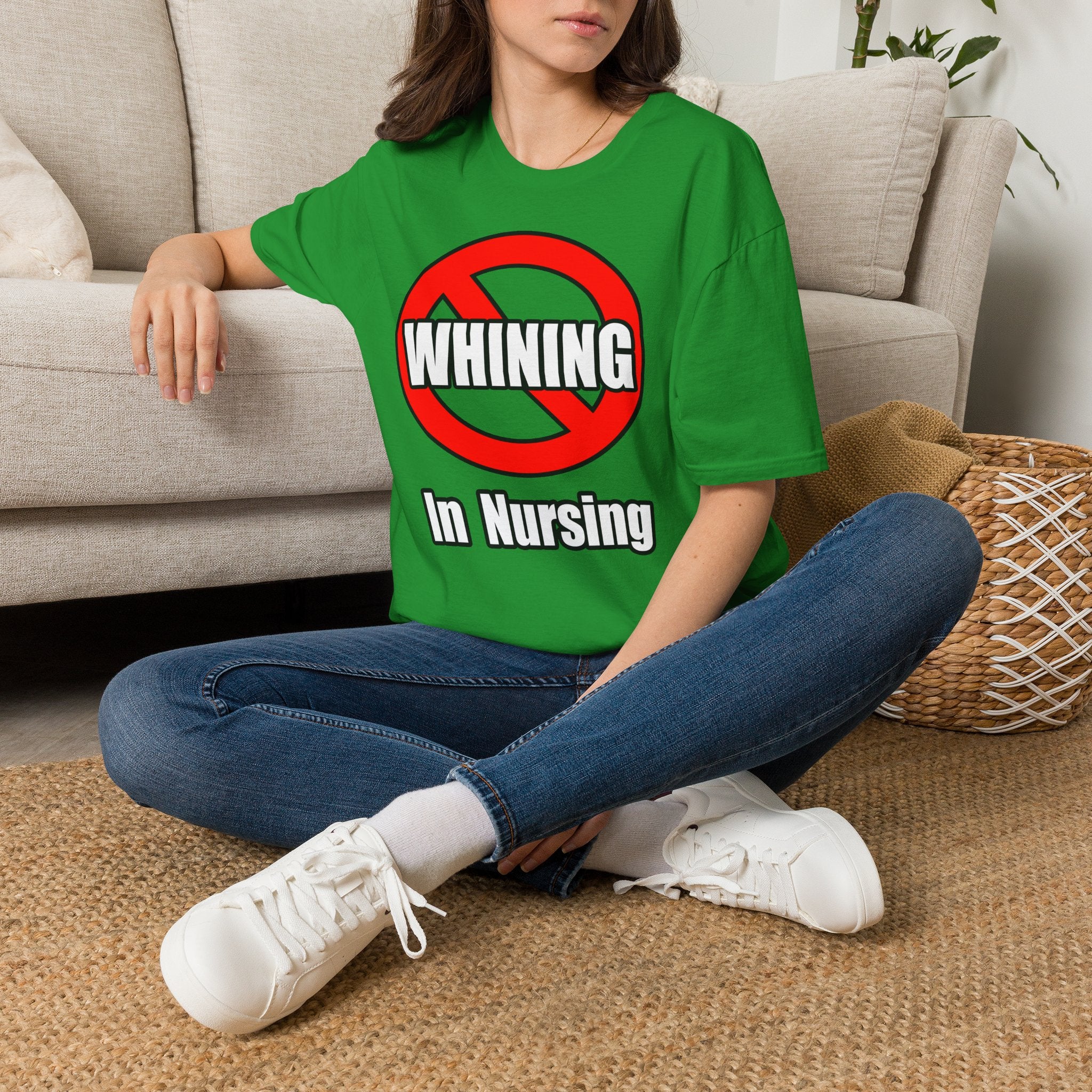 No Whining In Nursing - Unisex Softstyle T-Shirt