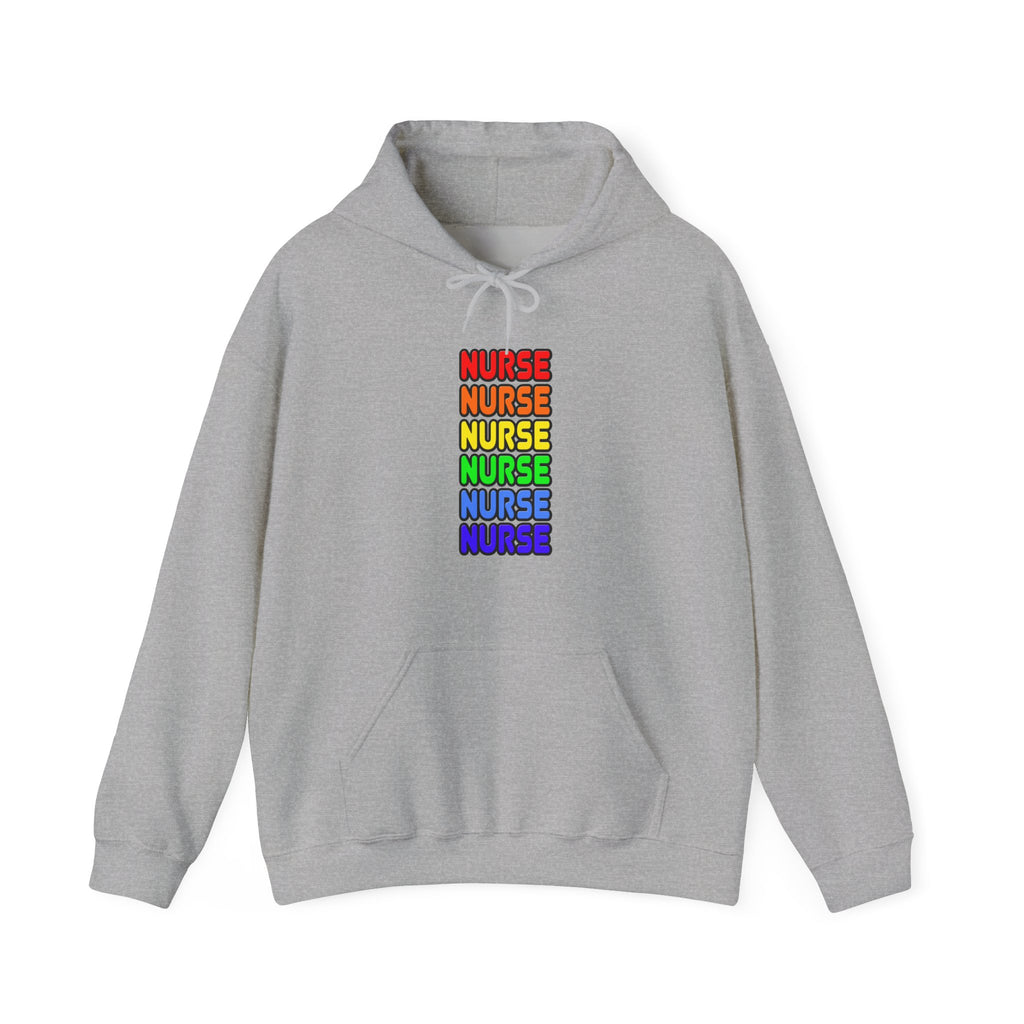 Rainbow Nurse - Unisex Heavy Blend™ Hooded Sweatshirt